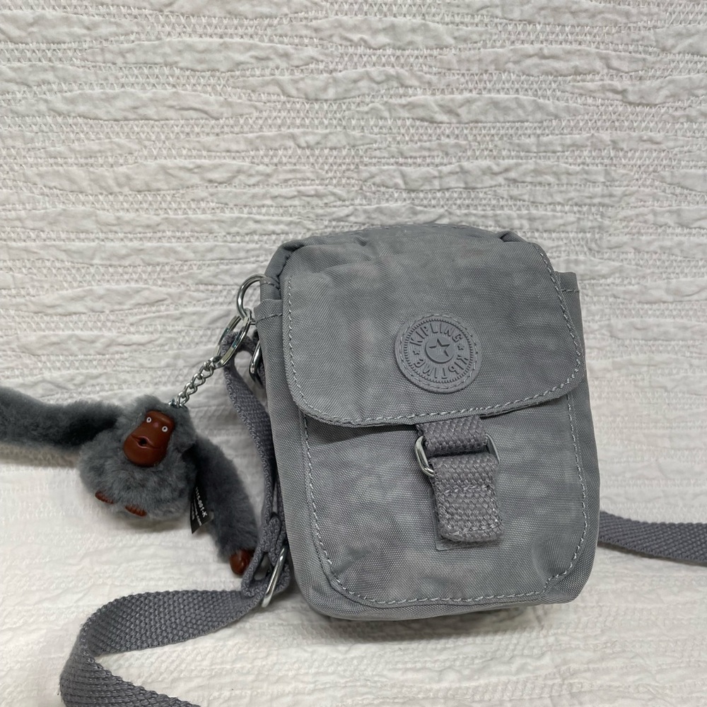 Kipling Teddy Crossbody w/ monkey keychain